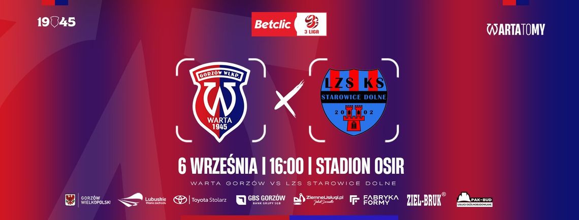 Warta Gorzów - LZS Starowice Warta Gorzów - LZS Starowice