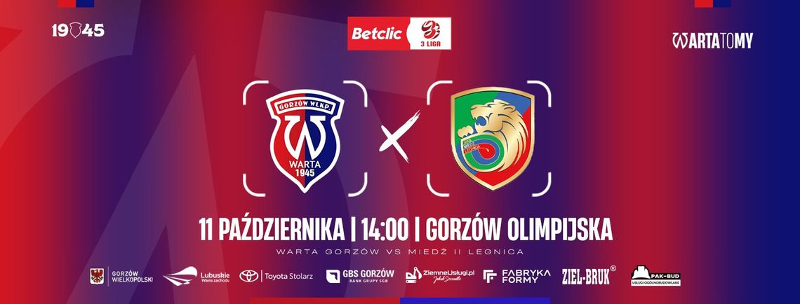 Warta Gorzów - Miedź II Legnica