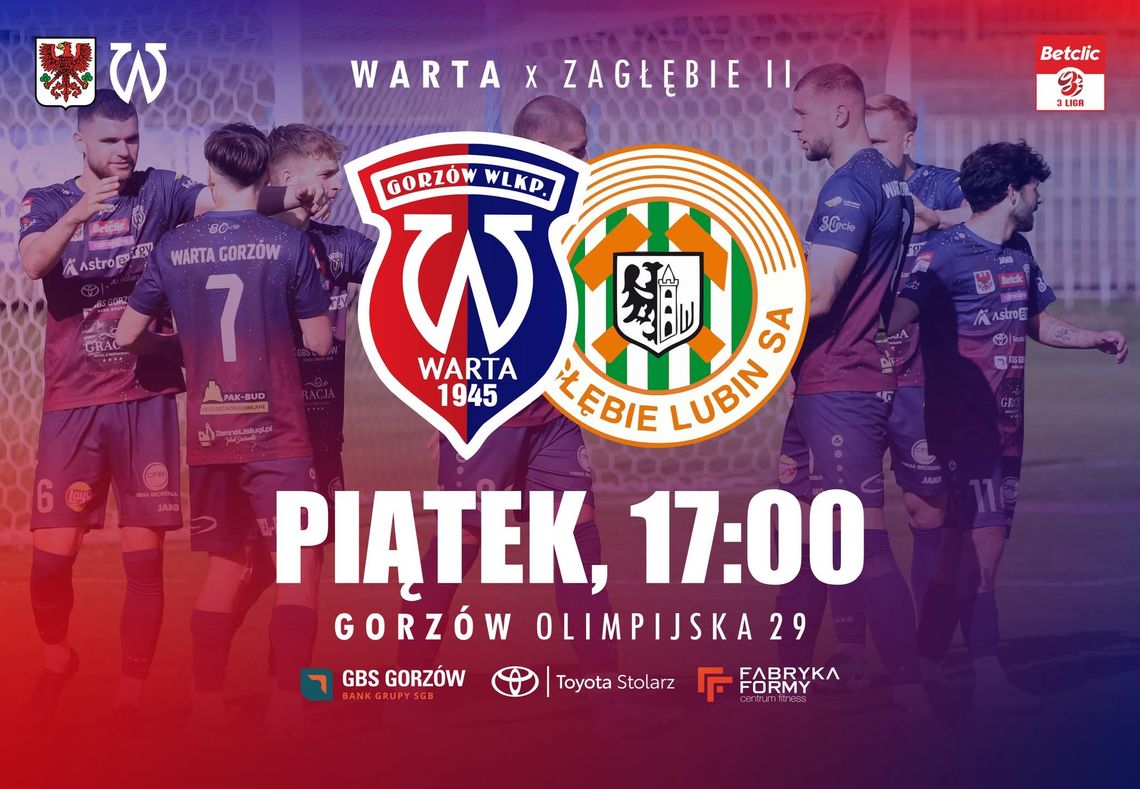 Warta Gorzów - Zagłębie II Lubin