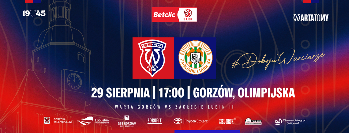 Warta Gorzów - Zagłębie II Lubin