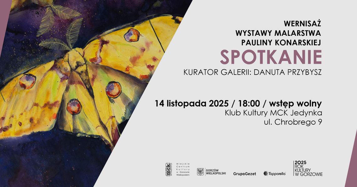 Wernisaż wystawy Pauliny Konarskiej - spotkanie Wernisaż wystawy Pauliny Konarskiej - spotkanie
