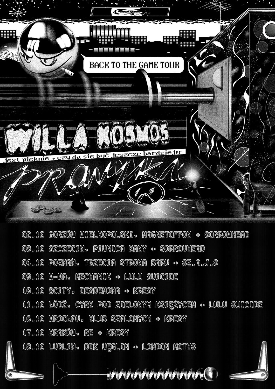 Willa Kosmos & Promyki - Back to the game tour