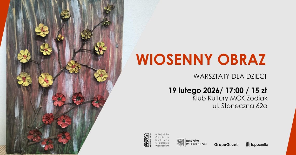 Wiosenny obraz - warsztaty dla dzieci