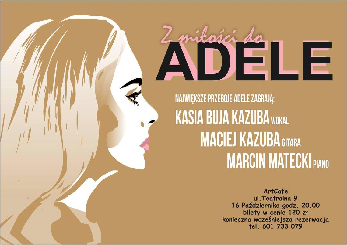Z miłości do Adele - koncert Z miłości do Adele - koncert