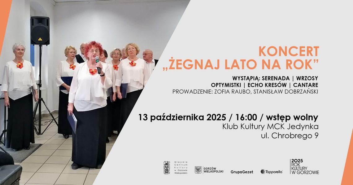 Żegnaj lato na rok - koncert