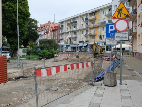 Modernizacja ulic Wełniany Rynek oraz Hawelańskiej - 16.08.2023 r.